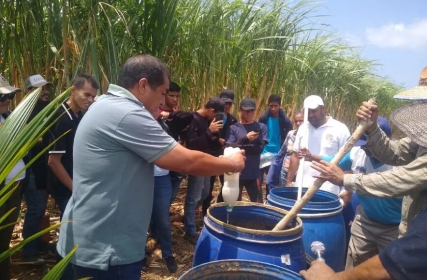 Fundacite Falcón participa en jornada de campo para promover y fortalecer la agricultura alternativa