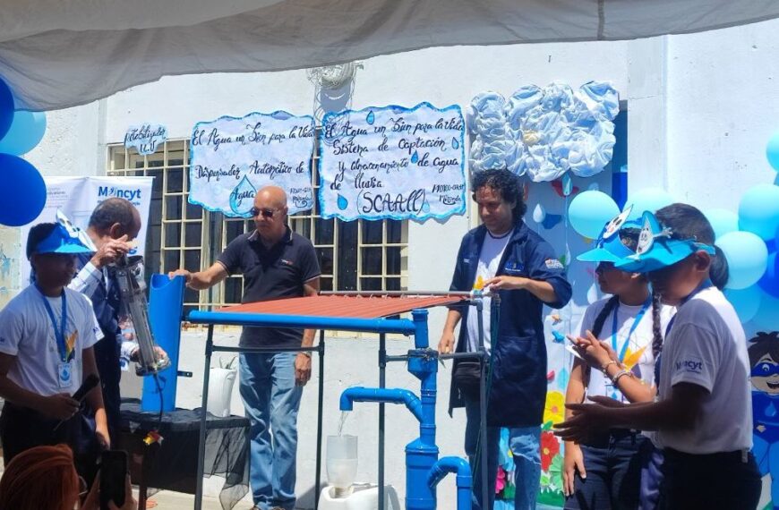Inauguran Sistema de Potabilización y Captación de Agua en Miranda