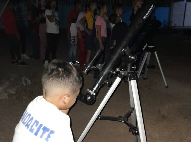 Pueblos indígenas de Amazonas disfrutaron de una noche de astronomía