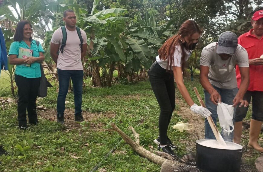 Fundacite Yaracuy capacita a estudiantes universitarios en la elaboración de caldo sulfocálcico
