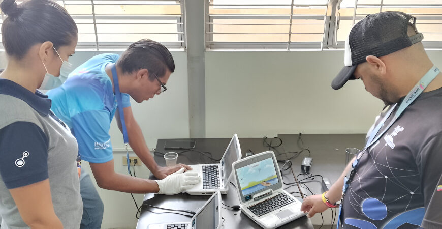 Realizan cayapa tecnológica en E.B.B. “Quebrada Honda” en Carabobo