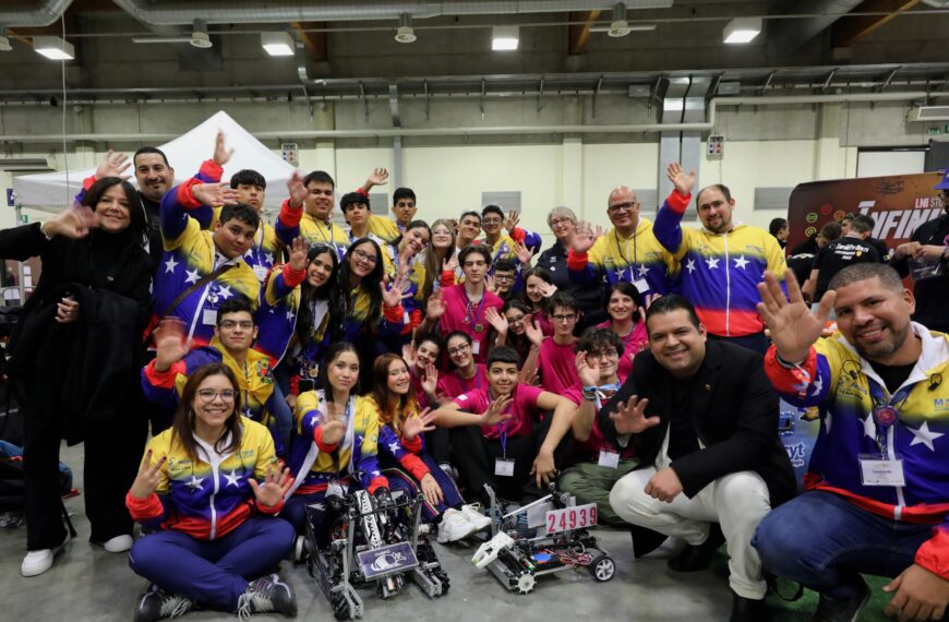 Venezuela obtuvo 2do lugar en diseño robótico en FIRST Tech Challenge