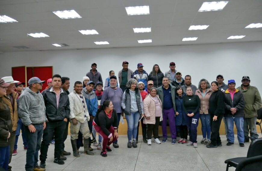 Viceministro William Castillo valora experiencias de productores agrícolas merideños