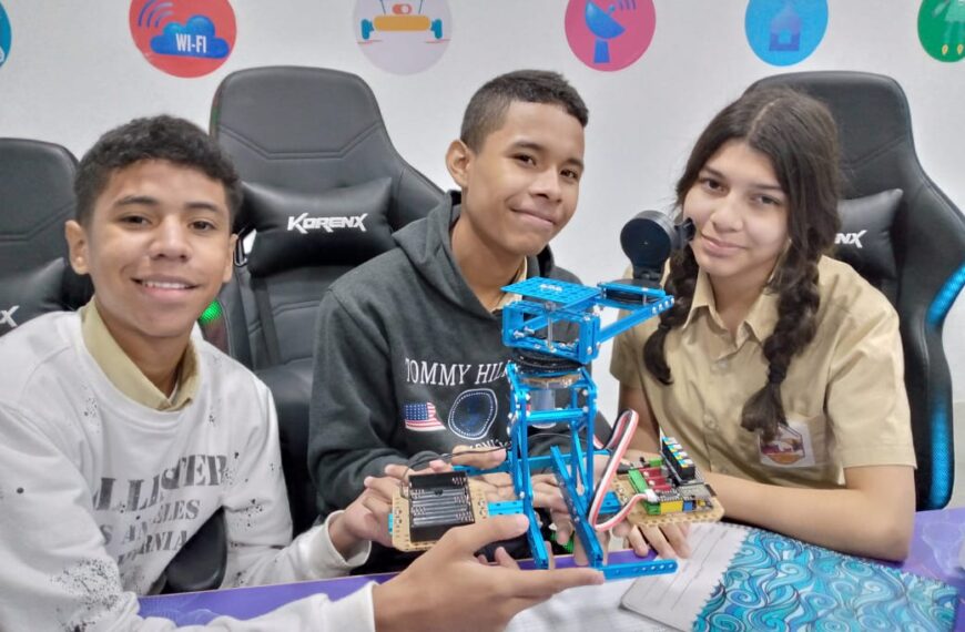 Taller de robótica educativa llega a la U.E Colegio Nuestra Señora de Guadalupe en Falcón