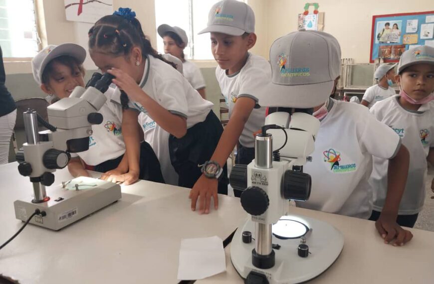 Estudiantes de Aragua disfrutarán del taller “Conociendo el Fascinante Mundo de la Química”