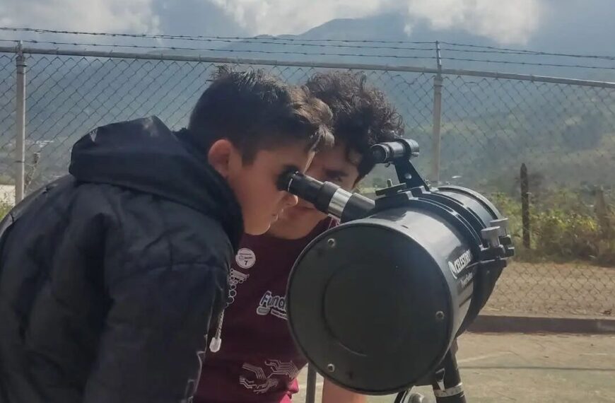 Fundacite impulsa práctica educativa astronómica en Trujillo