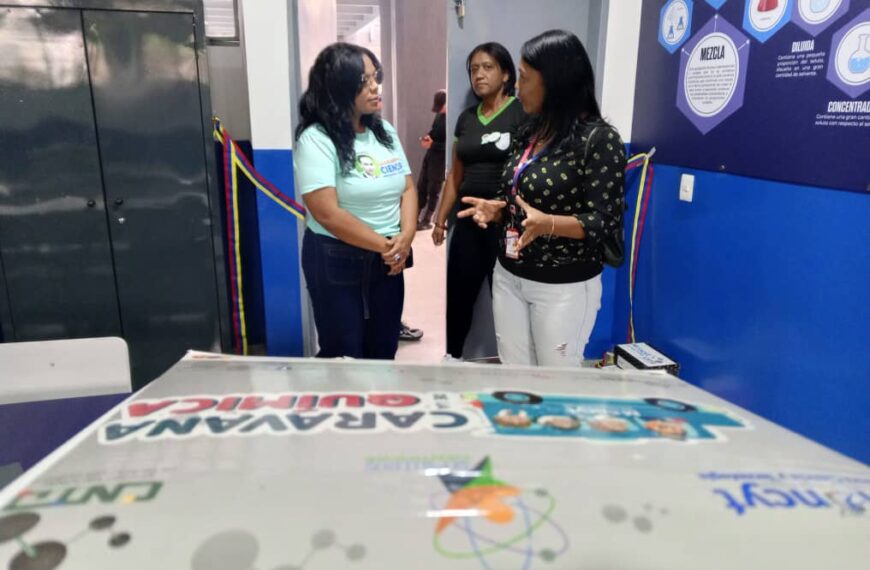 CNTQ inaugura Centro de Recursos para el Aprendizaje de la Ciencia en la parroquia Macarao