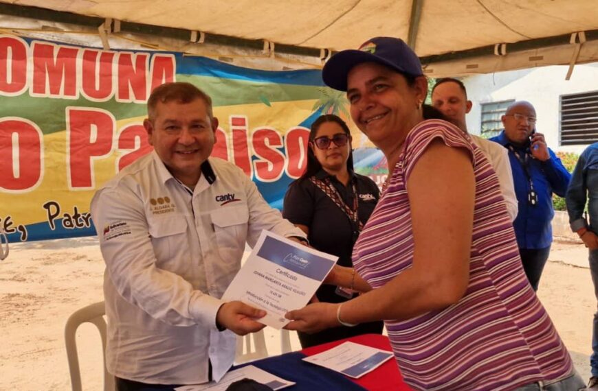 Cantv avanza con despliegue de la tecnología GPON en comunidades del Zulia