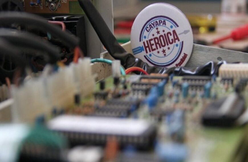 Cayapa Heroica realizó mantenimiento técnico en sede de la Unefa en Falcón