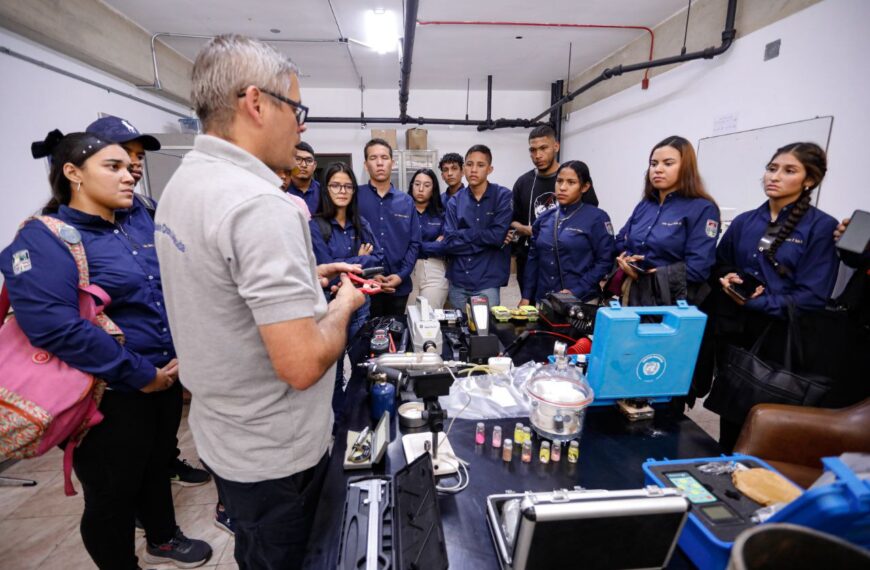 Estudiantes de Ciencias Forenses de la Universidad de Carabobo refuerzan conocimientos en el IVIC