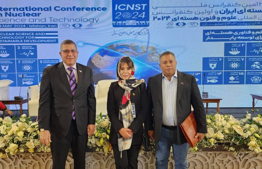 Venezuela participa en la Conferencia Internacional sobre Ciencia y Tecnología Nucleares en Irán